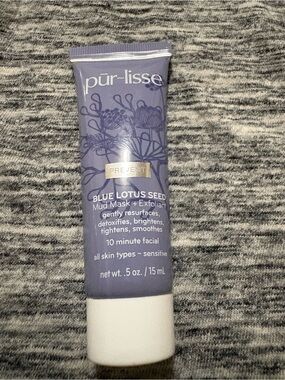 purlisse Blue Lavender Mud Mask Tube